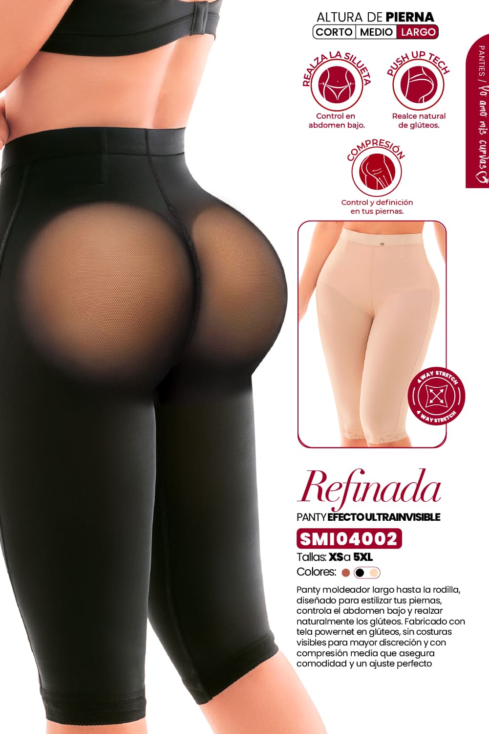 Faja Short  Moldeador Ultrainvisible  SMI04002